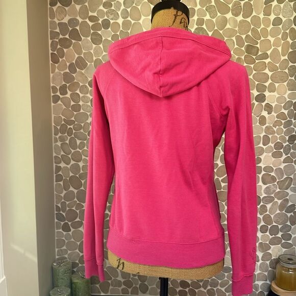 Pink zip up hoodie – size large - Picture 7 of 8